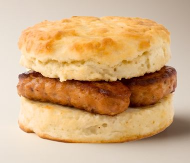 smoked sausage biscuit menu image.webp